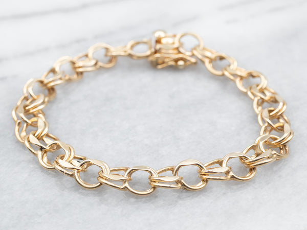 14kt Gold BYO Charm Paperclip Bracelet | Custom charm bracelet, Trendy charm  bracelet, Dainty charm necklaces