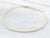 Yellow Gold Rope Twist Chain Bracelet with Barrel Clasp