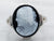 Vintage Black Onyx Cameo Ring