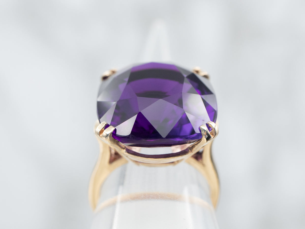 Stunning Amethyst Cocktail Ring