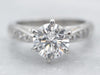 Stunning Platinum and Diamond Engagement Ring