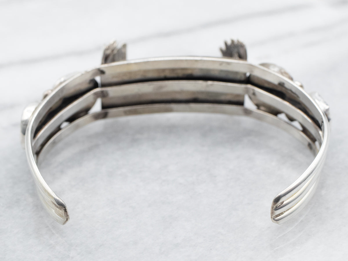 Sterling Silver Turquoise Watch Cuff