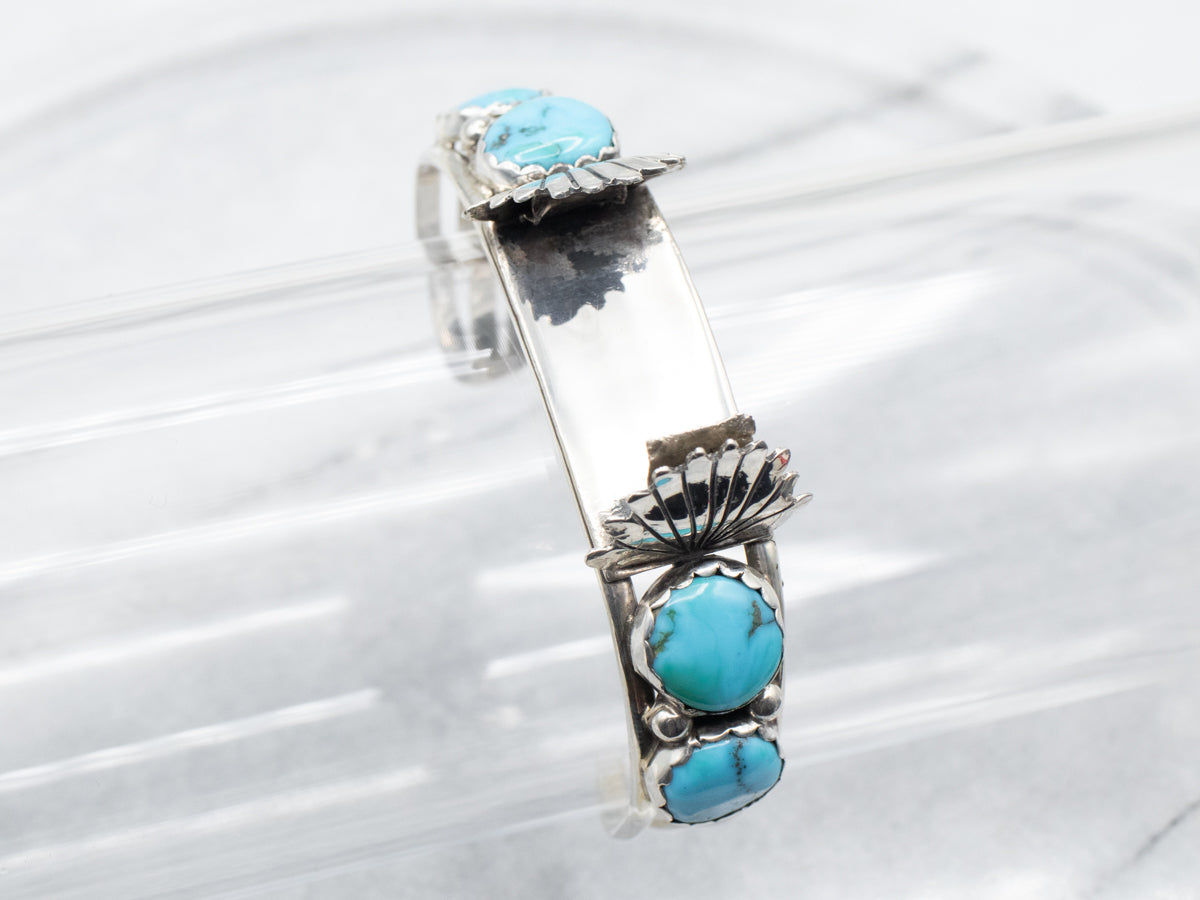 Sterling Silver Turquoise Watch Cuff