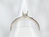 White Gold Marquise Cut Diamond Solitaire Engagement Ring