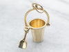 Yellow Gold Bucket and Shovel Charm