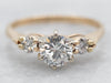 Timeless Three Stone Diamond Engagement Ring