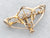 Yellow Gold Charm Holder Brooch or Pendant