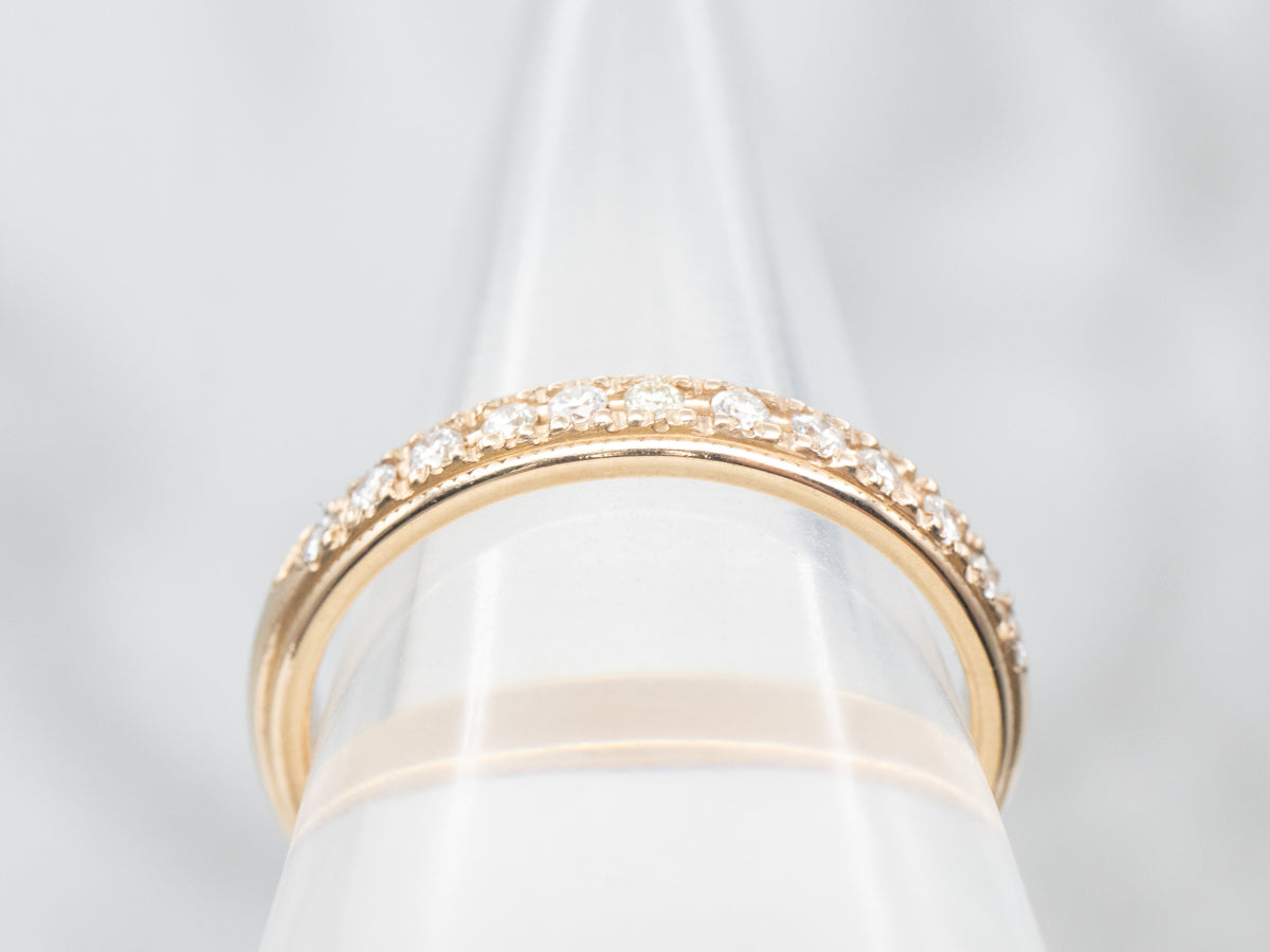 Yellow Gold Diamond Wedding Band