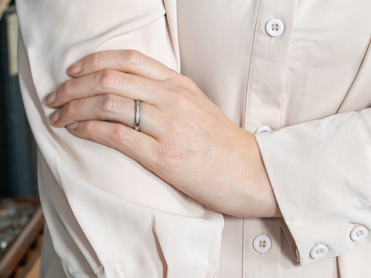 Yellow Gold Diamond Wedding Band