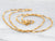 18K Gold Singapore Chain with Spring Ring Clasp