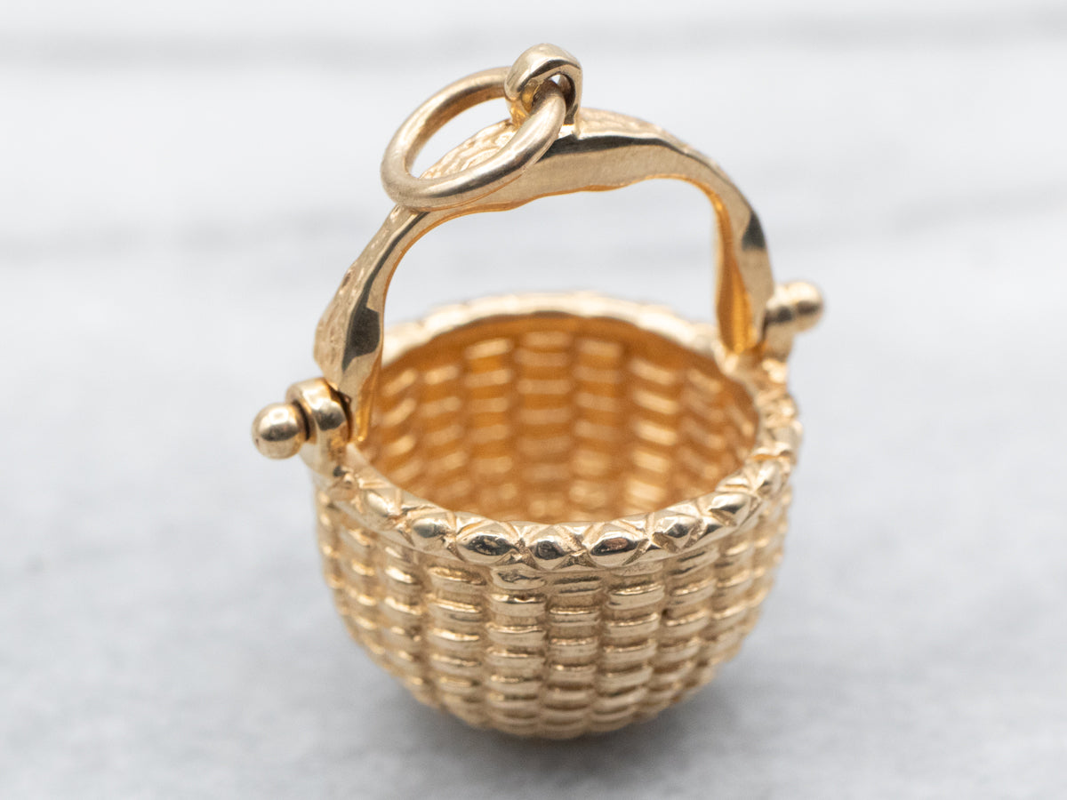 Nantucket Basket Pendant