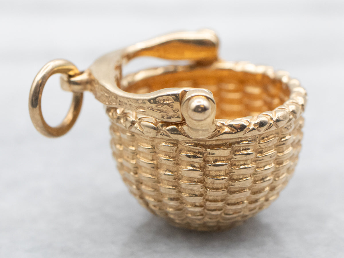 Nantucket Basket Pendant