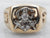 Men's Masonic Vintage Diamond Ring