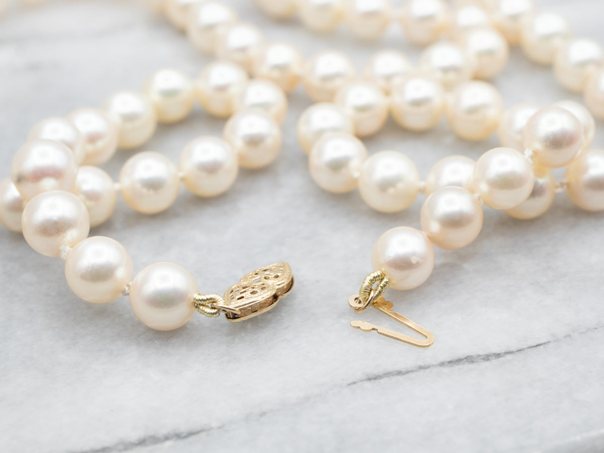 High-Quality Beaded Pearl Necklace