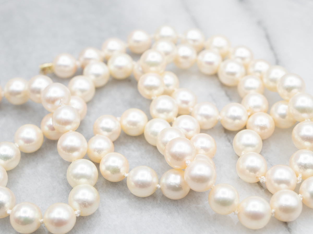 High-Quality Beaded Pearl Necklace