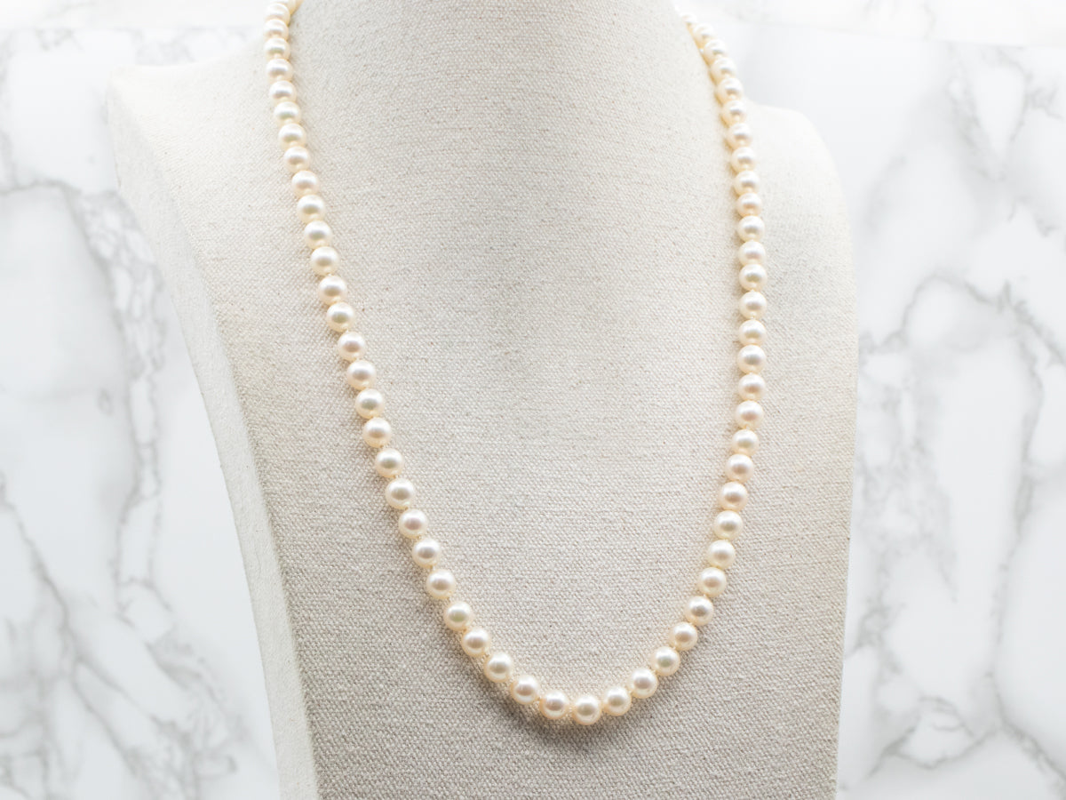 High-Quality Beaded Pearl Necklace