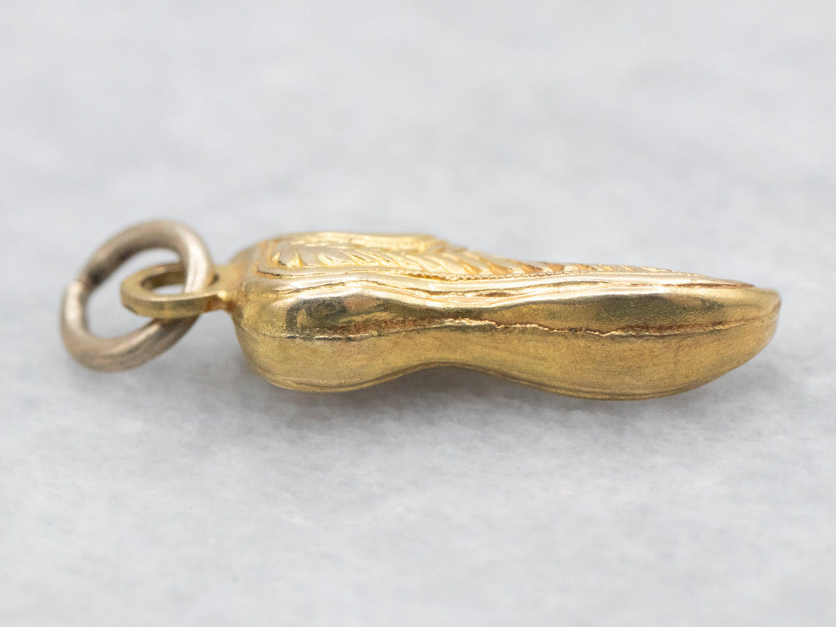 Encanto de zapato genio grabado