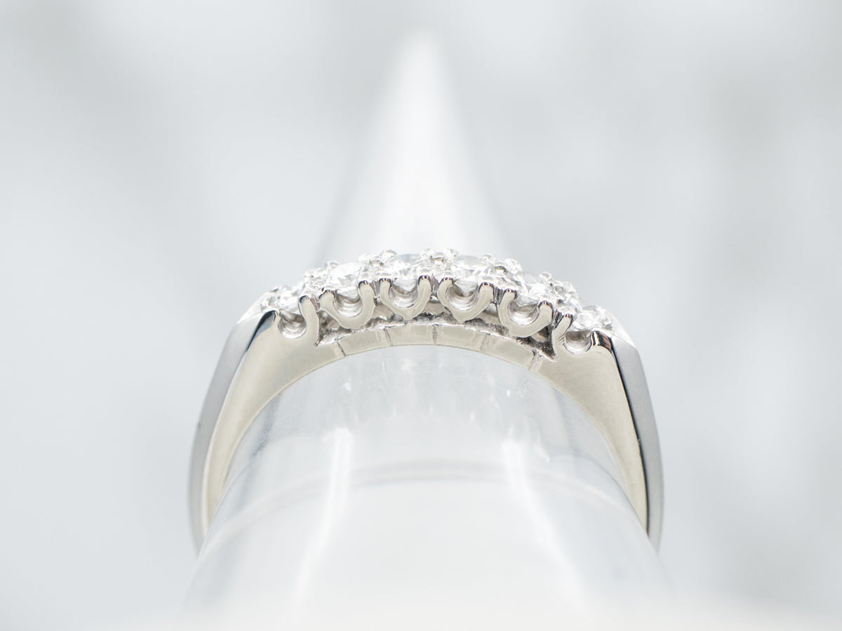 Platinum Diamond Wedding Band