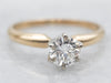 Timeless Diamond Solitaire Engagement Ring