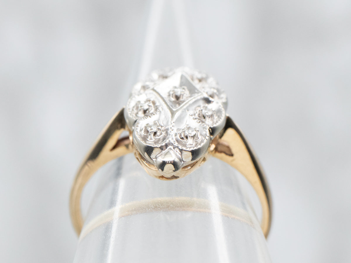 Vintage Diamond Dinner Ring