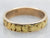 Gold Nugget Patterned Band