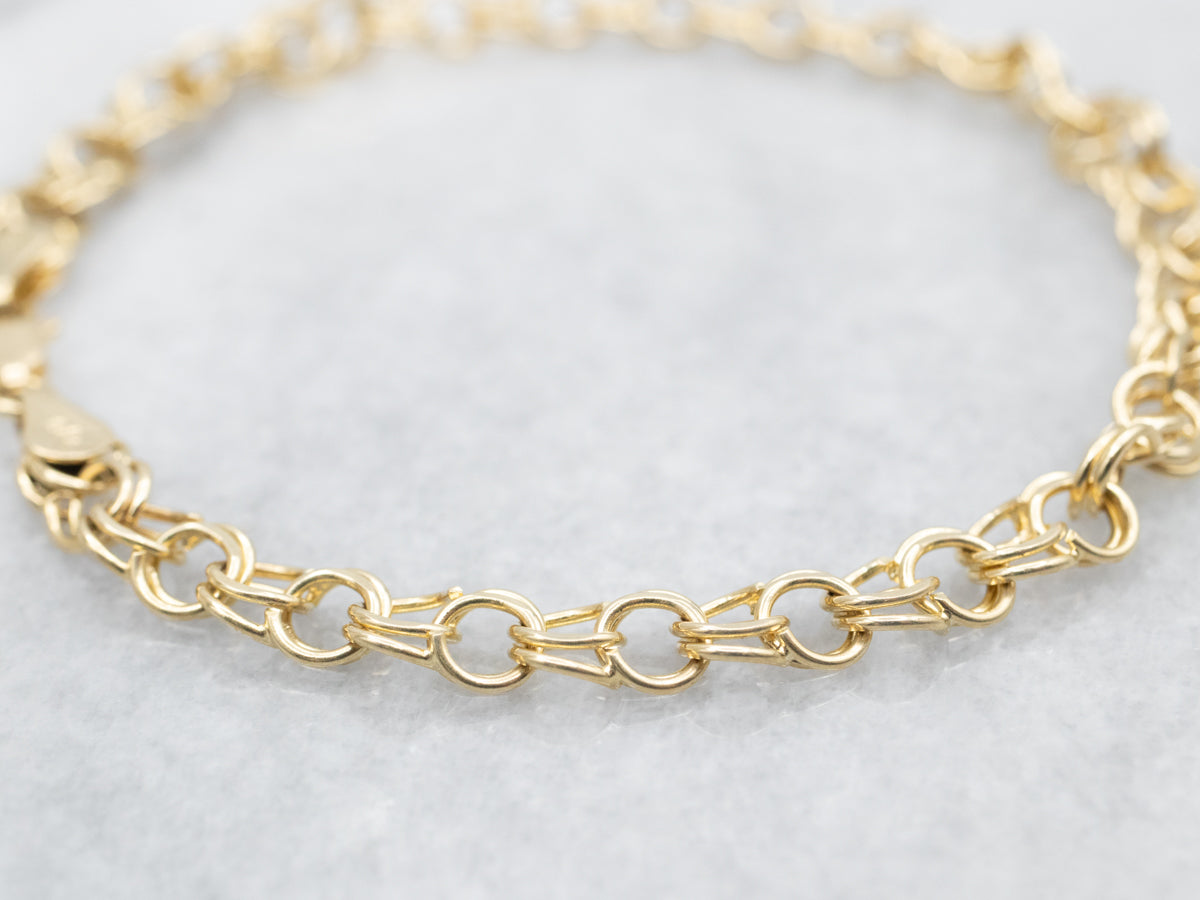 Charm Bracelet with Lobster Clasp