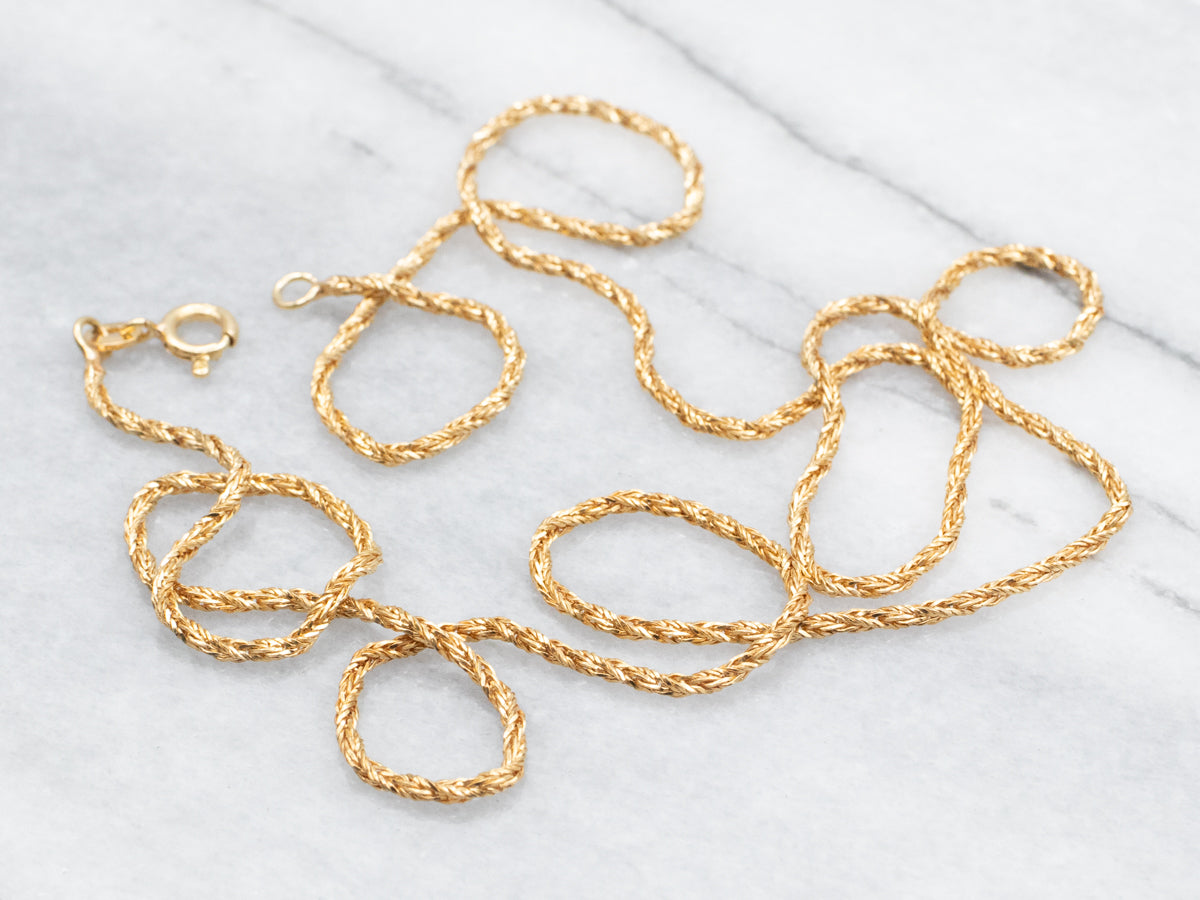 Woven Twist Chain
