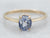 Sweet Sapphire Solitaire Ring