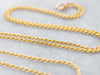 Rope Twist Chain with Spring Ring Clasp