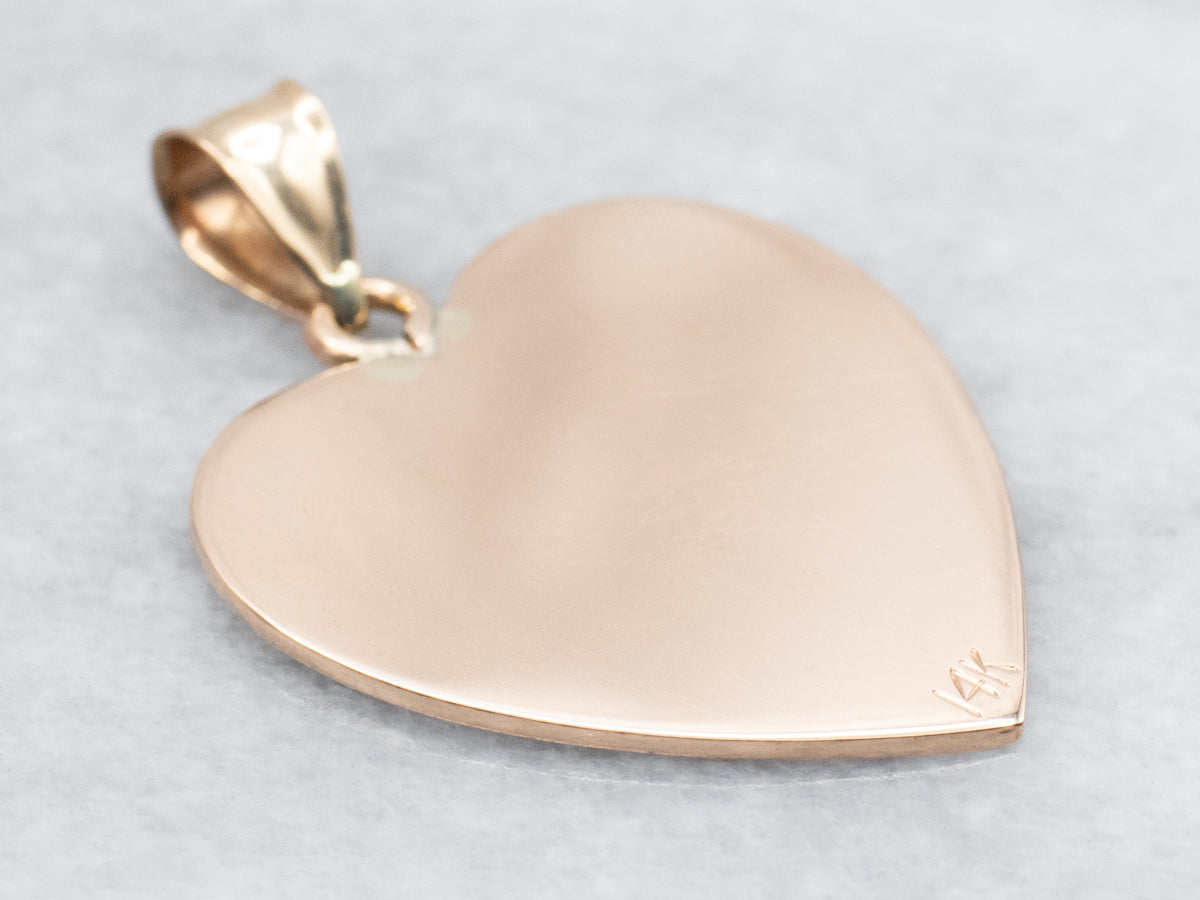 Sweetheart Gold Debbie Pendant