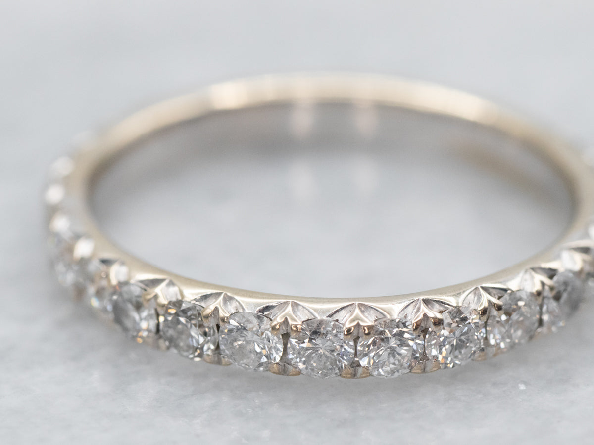 White Gold Diamond Eternity Wedding Band