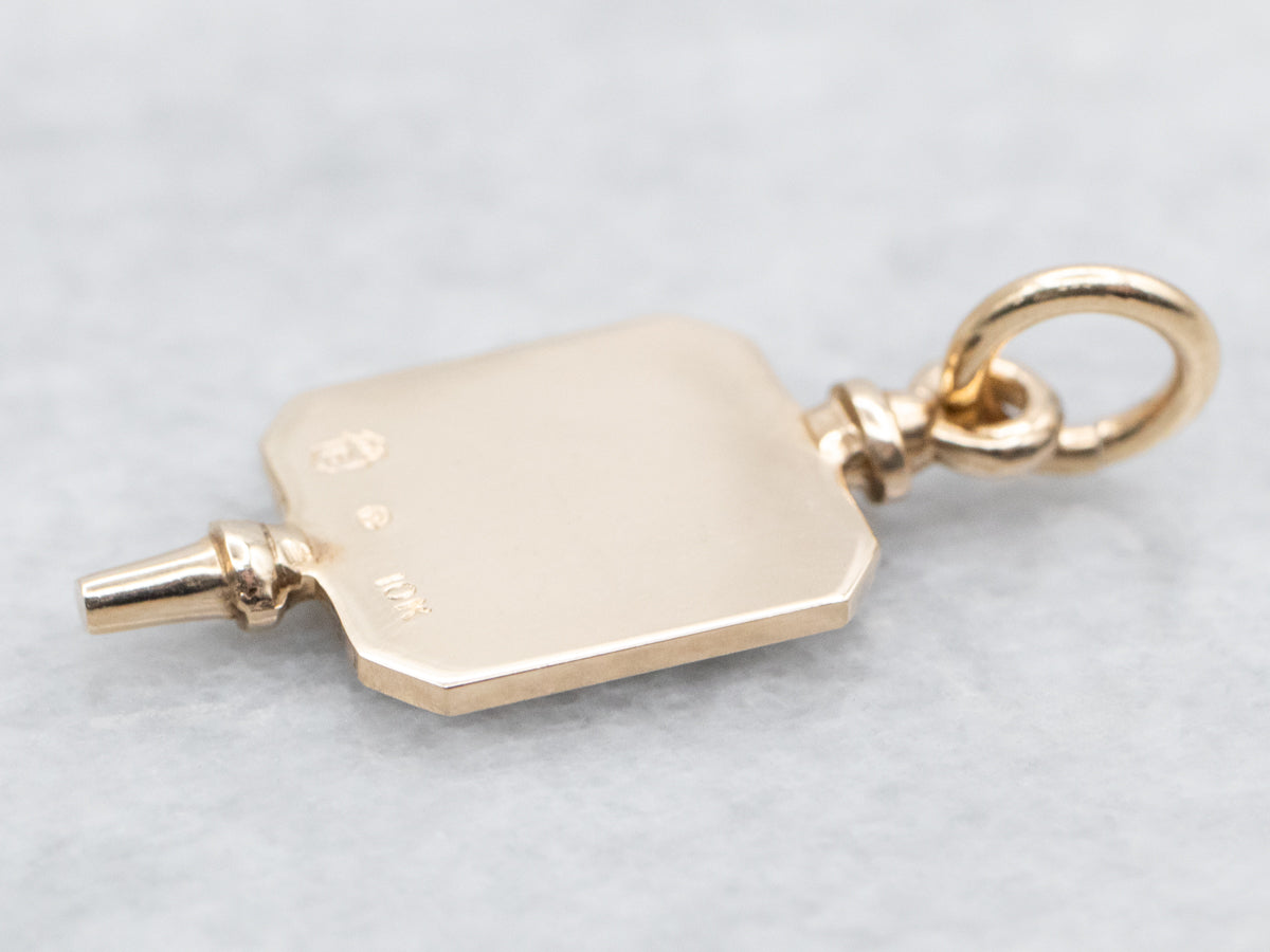 Antique 1906 Fraternal Key Charm
