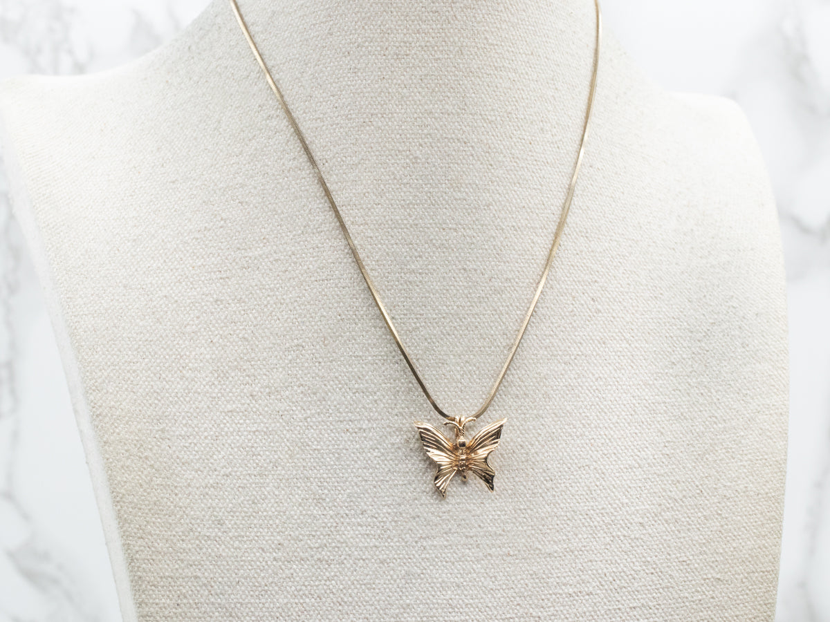 Colgante Mariposa de Oro