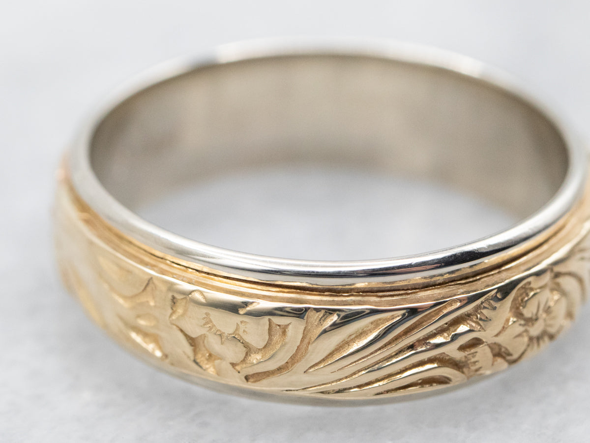 Floral Wedding Band