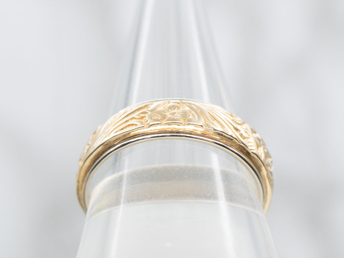 Floral Wedding Band