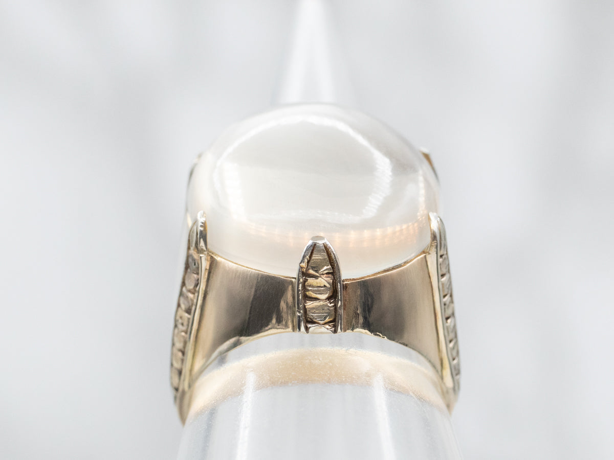 Bold Vintage Moonstone Ring