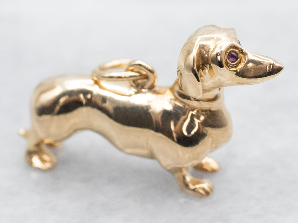 Sweet Dachshund Pendant