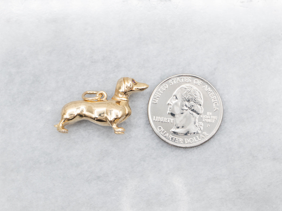 Sweet Dachshund Pendant