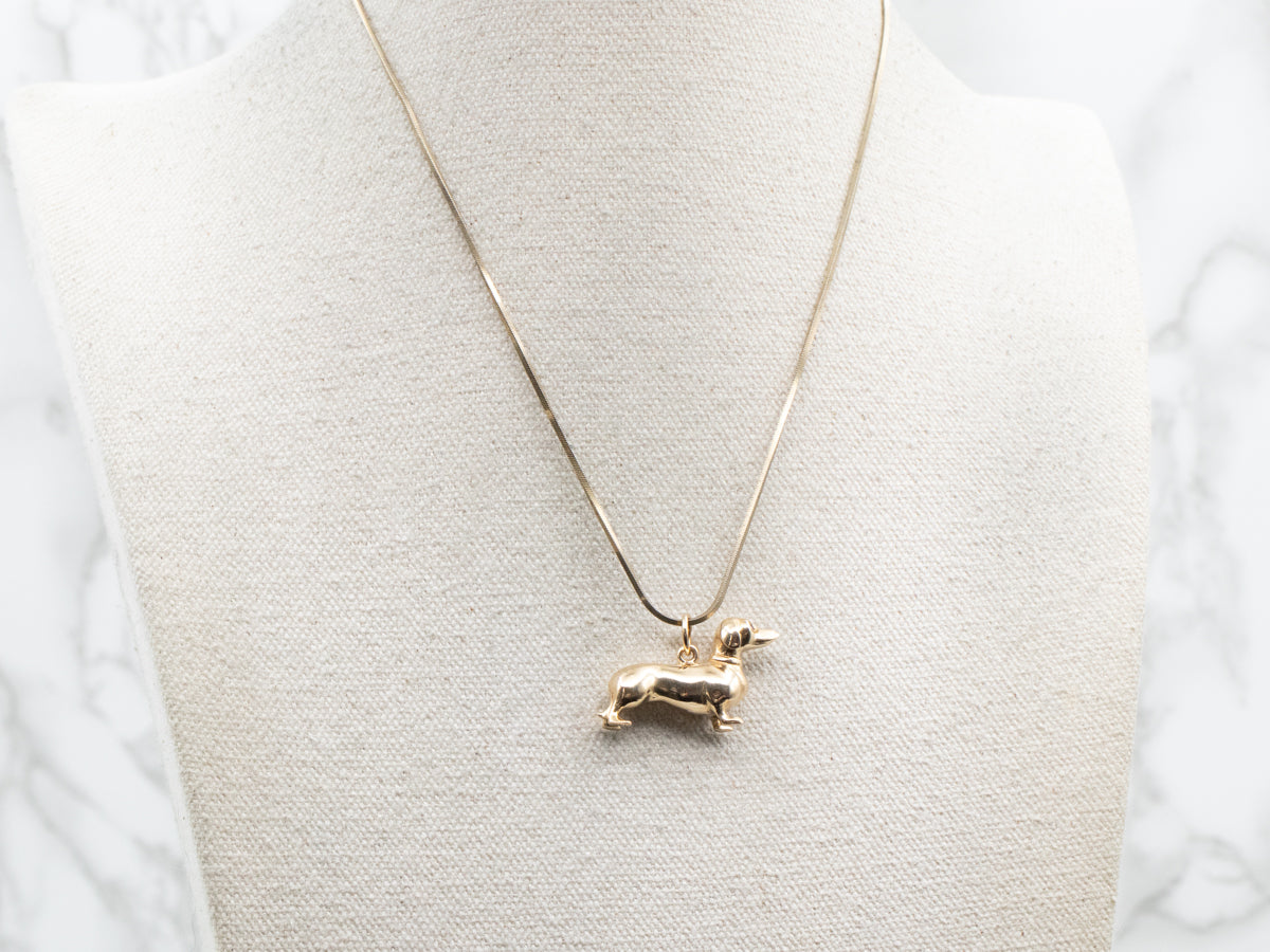 Sweet Dachshund Pendant