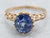 Stunning Sapphire Solitaire Engagement Ring