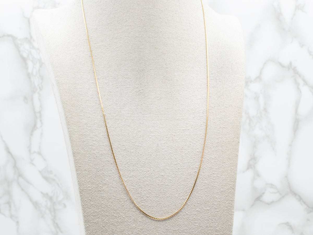 Serpentine Chain with Spring Ring Clasp