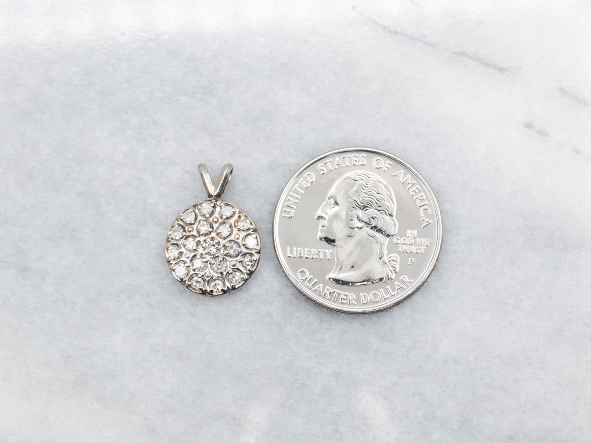 Diamond Encrusted Pendant