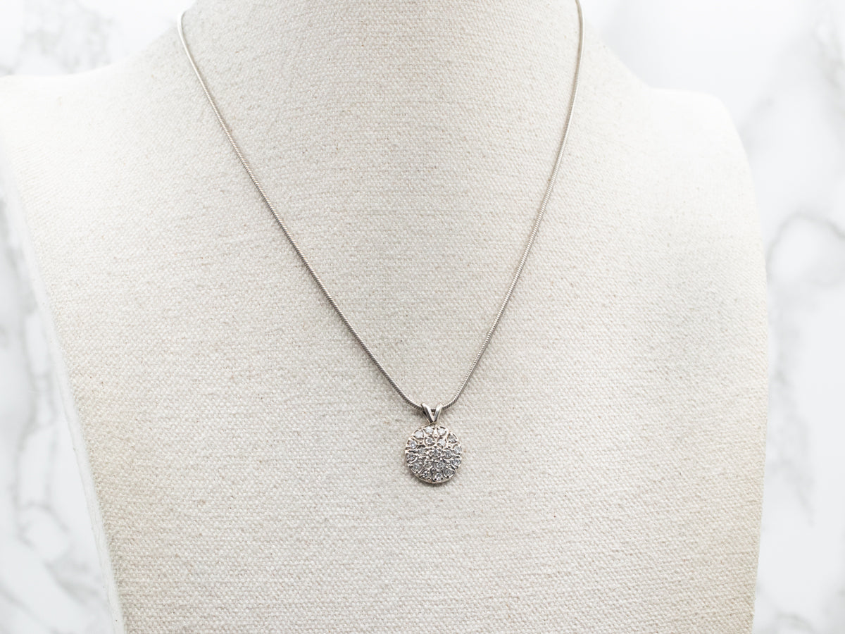 Diamond Encrusted Pendant