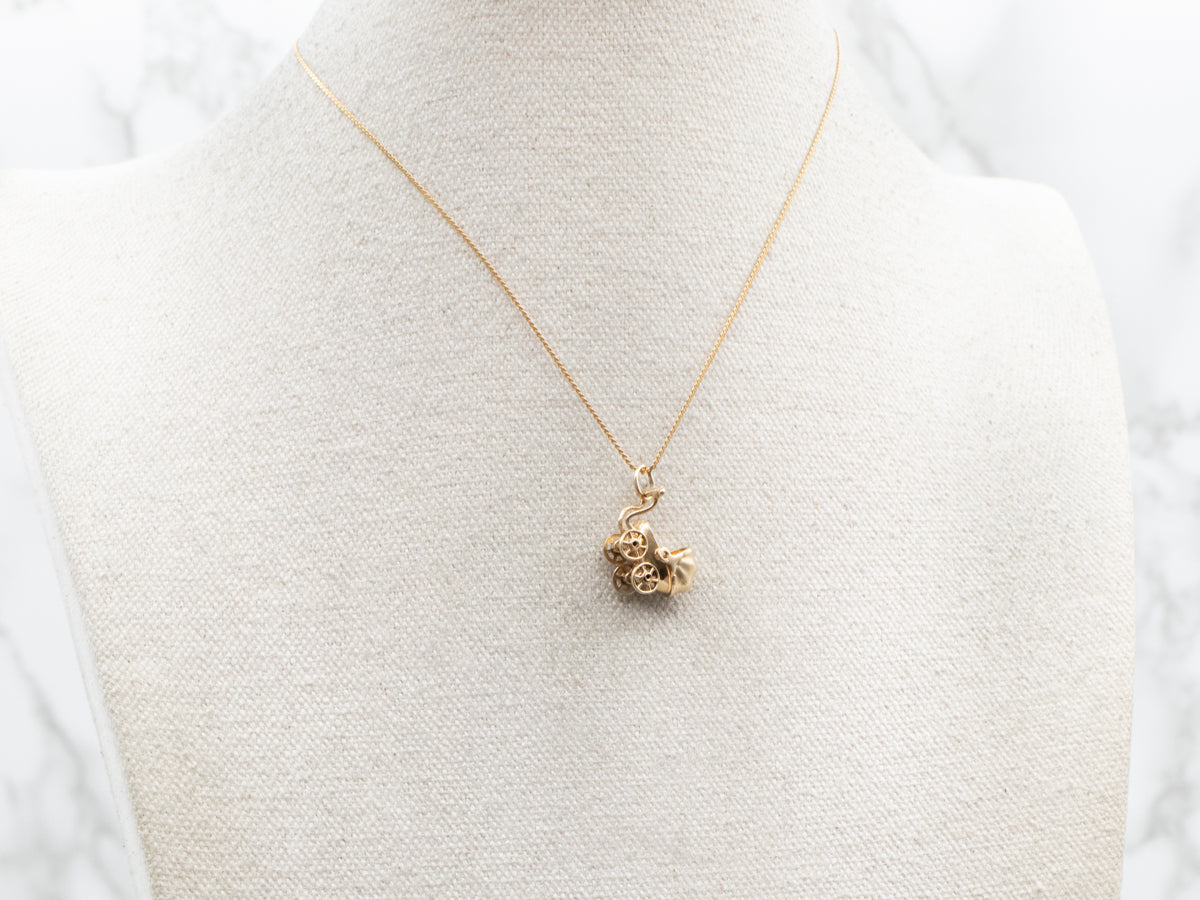 Baby Carriage Charm