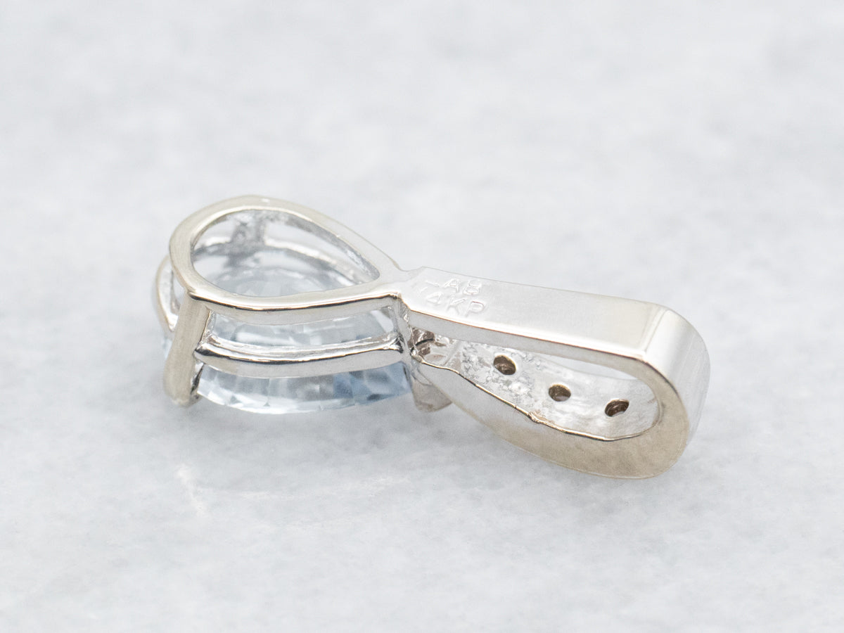 Sapphire and Diamond Pendant