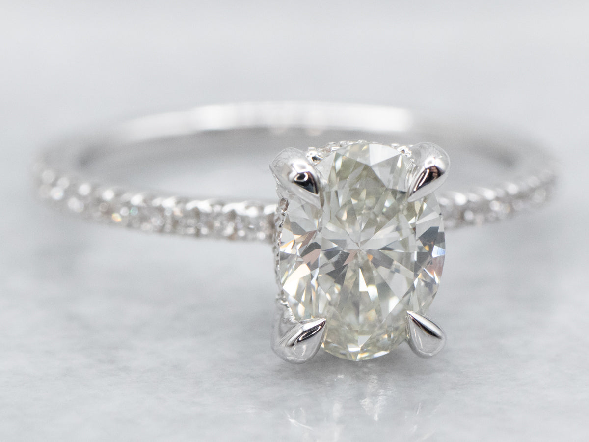 GIA Certified Diamond Engagement Ring