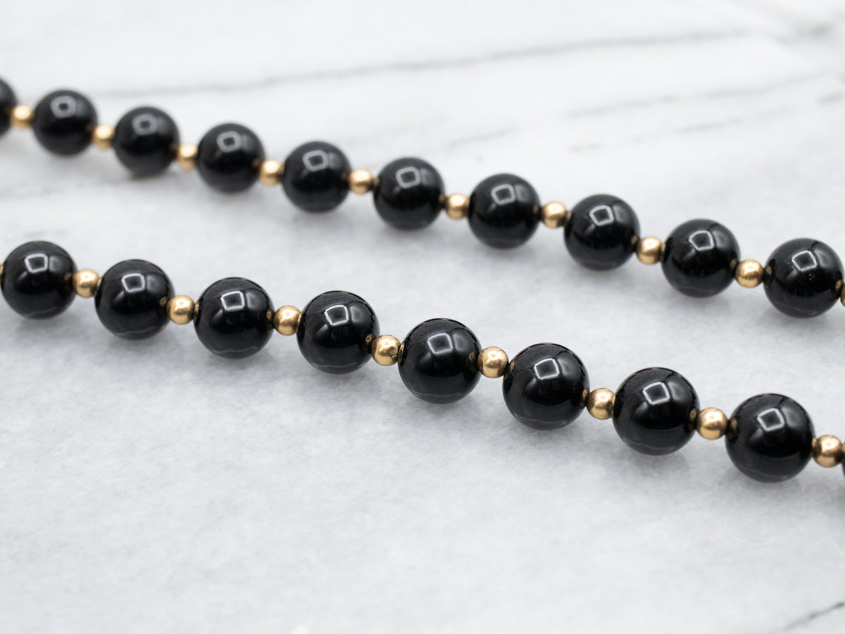 Black Onyx Necklace