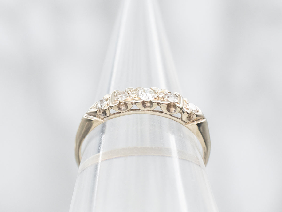 Vintage Diamond Wedding Band