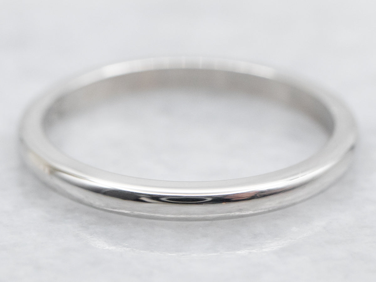 Sleek Platinum Band