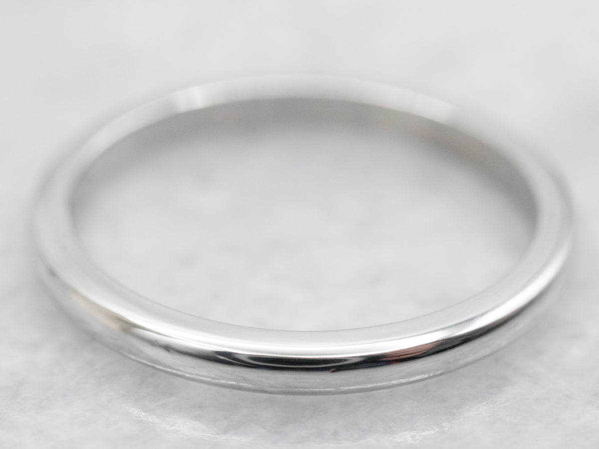 Sleek Platinum Band